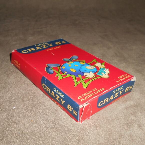 2005 Crazy 8's Jumbo Card Game Complete Insect Bug Theme Fundex #3210 - Picture 7 of 8